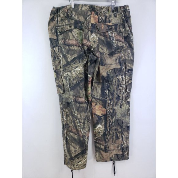 Mossy Oak Cargo Hunting Pants Men's Size XL (40-42) Breakup Camouflage - Picture 2 of 10